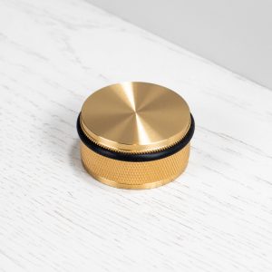 DOOR STOP / FLOOR / BRASS