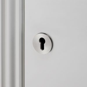 EURO CYLINDER KEY ESCUTCHEON / STEEL