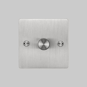 1G Dimmer Steel