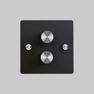 2G Dimmer Black / Steel