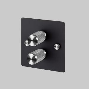 2G Dimmer Black / Steel