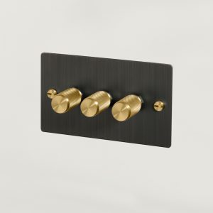 3G Dimmer Smoked Bronze / Brass