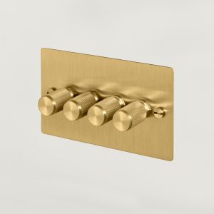 4G Dimmer Brass