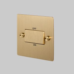 FAN ISOLATOR SWITCH / Brass