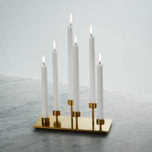 MACHINED / CANDELABRA / BRASS