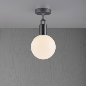 Forked Ceiling / Globe / Opal / Medium